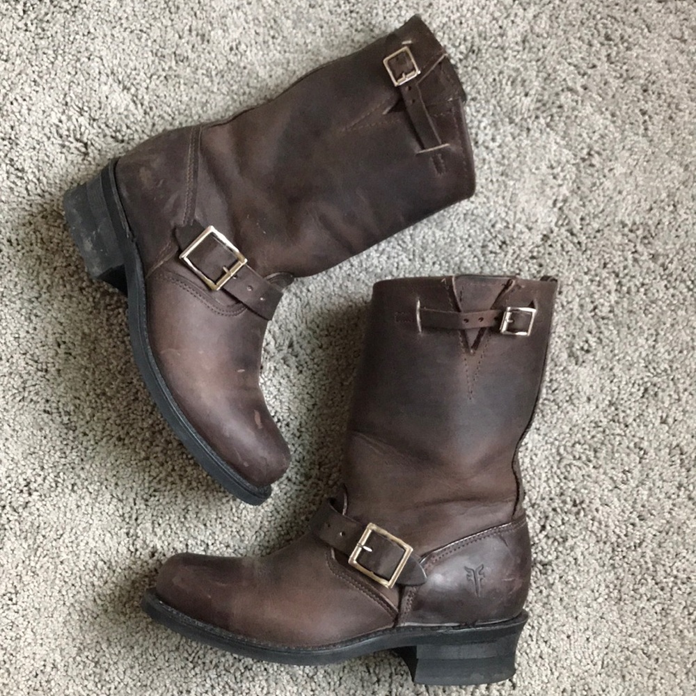 Frye Engineer 12R Boots - size 7